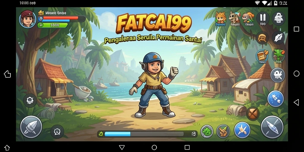 Tampilan gameplay FATCAI99 yang penuh warna dan menarik.
