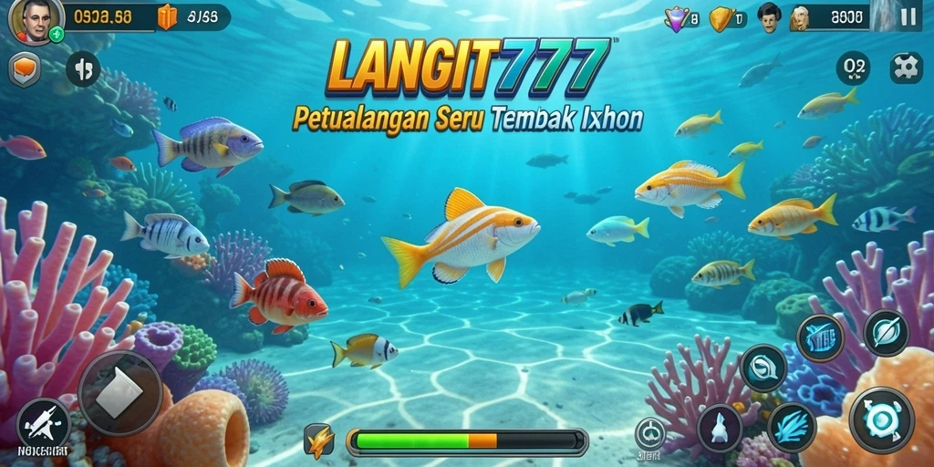 Tampilan menarik dari gameplay LANGIT777 yang penuh warna.