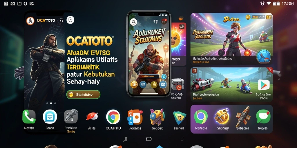 Tampilan screenshot OCATOTO dengan fitur utilitas yang lengkap.