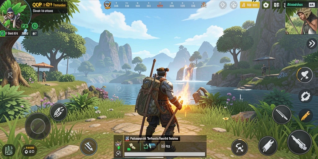 Gameplay seru dalam dunia terbuka yang luas.
