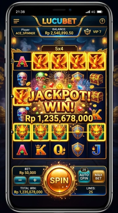 Aplikasi lucubet yang siap diunduh dengan berbagai pilihan.